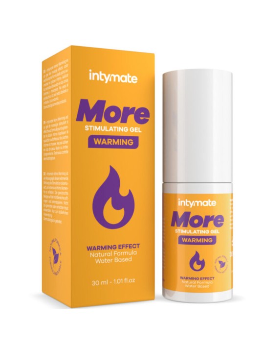 INTIMATELINE INTYMATE MORE GEL MASAJE EFECTO CALOR BASE AGUA PARA ELLA 30 ML