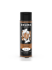 BRUMA ACEITE DE MASAJE PREMIUM EFECTO CALOR SABOR TARTA AMERICANA 3 EN 1 100 ML