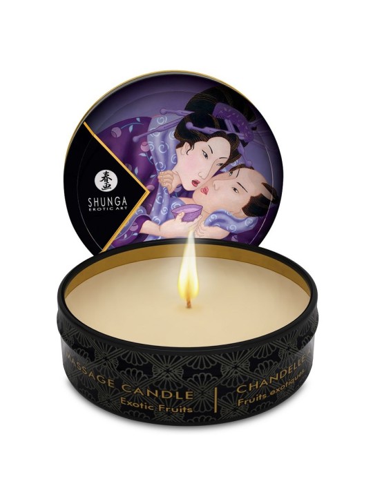 SHUNGA MINI CARESS BY CANDLELIGHT DISPLAY VELAS MASAJE 24 UDS