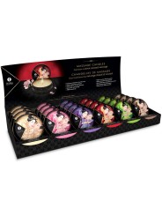 SHUNGA MINI CARESS BY CANDLELIGHT DISPLAY VELAS MASAJE 24 UDS
