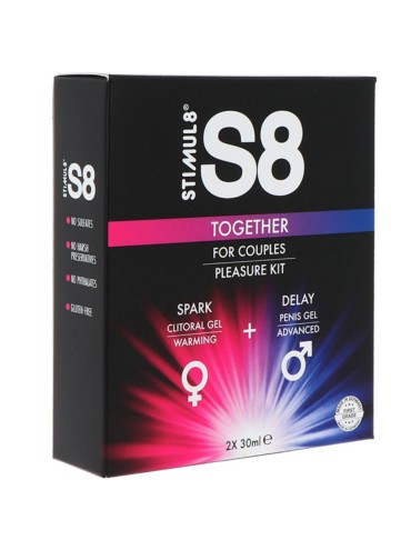 STIMUL8 S8 TOGETHER KIT DE PAREJAS 2 X 30 ML