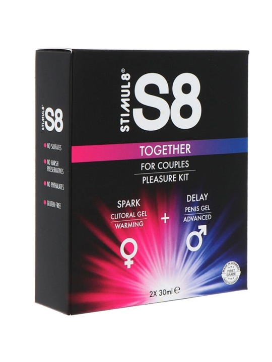 STIMUL8 S8 TOGETHER KIT DE PAREJAS 2 X 30 ML