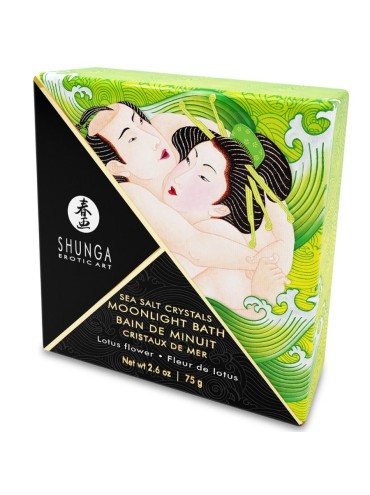 SHUNGA SALES DE BANO AROMATIZADAS LOTUS 75 GR