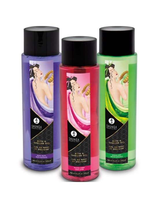 SHUNGA GEL DE BANO DUCHA CEREZA 370 ML