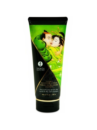 SHUNGA CREMA MASAJE PERA TE VERDE 200 ML