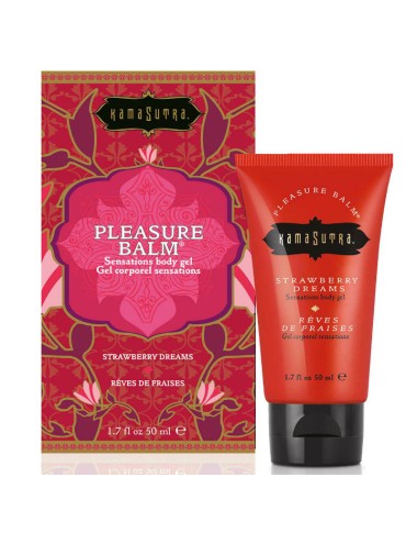 KAMASUTRA BALSAMO PLACER ESTIMULANTE SABOR SUENOS DE FRESA 50ML