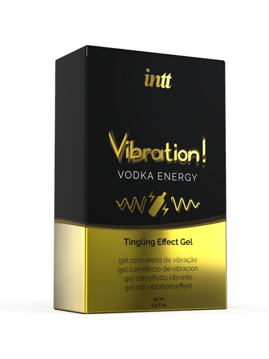 INTT POTENTE ESTIMULANTE INTIMO GEL VIBRADOR LIQUIDO VODKA 15ML