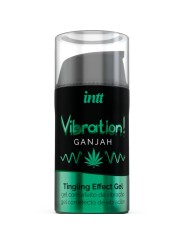 INTT POTENTE ESTIMULANTE INTIMO GEL VIBRADOR LIQUIDO CANNABIS 15ML