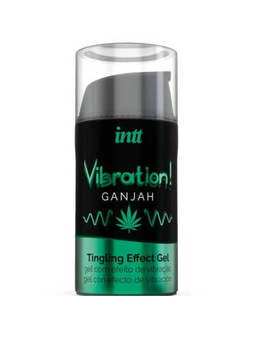 INTT POTENTE ESTIMULANTE INTIMO GEL VIBRADOR LIQUIDO CANNABIS 15ML