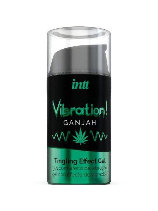 INTT POTENTE ESTIMULANTE INTIMO GEL VIBRADOR LIQUIDO CANNABIS 15ML
