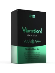 INTT POTENTE ESTIMULANTE INTIMO GEL VIBRADOR LIQUIDO CANNABIS 15ML