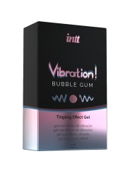 INTT POTENTE ESTIMULANTE INTIMO GEL VIBRADOR LIQUIDO CHICLE 15ML