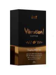 INTT POTENTE ESTIMULANTE INTIMO GEL VIBRADOR LIQUIDO CAFE 15ML