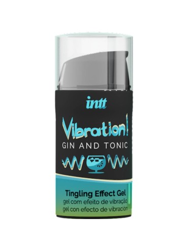 INTT POTENTE ESTIMULANTE INTIMO GEL VIBRADOR LIQUIDO GIN TONIC 15ML