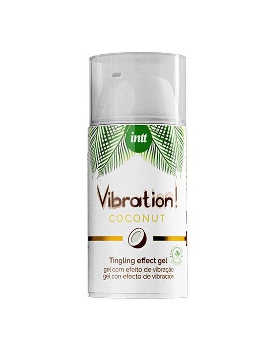 INTT VIBRATION GEL POTENTE ESTIMULANTE VEGANO VIBRADOR LIQUIDO