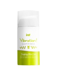 INTT POTENTE ESTIMULANTE INTIMO GEL VIBRADOR LIQUIDO CAIPIRINHA 15 ML
