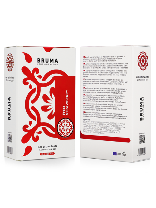 BRUMA ORGASM GEL SABOR FRESA