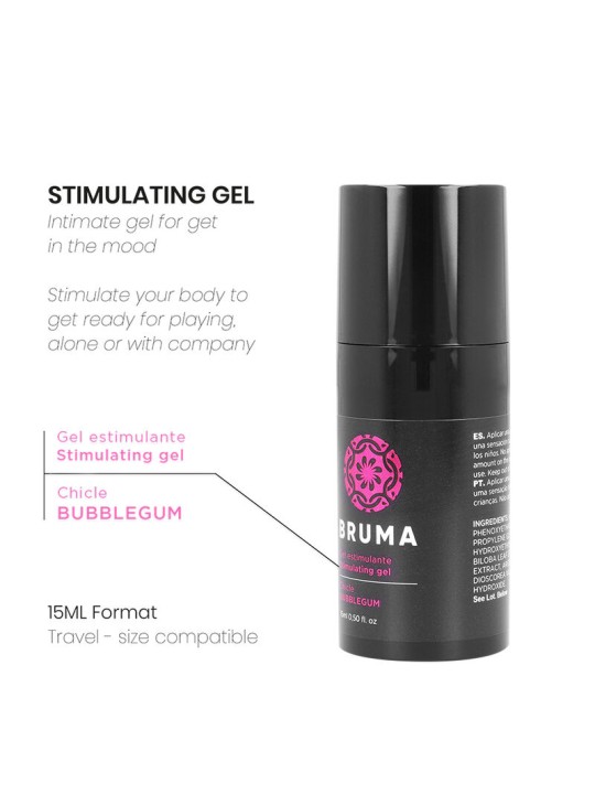 BRUMA ORGASM GEL SABOR CHICLE
