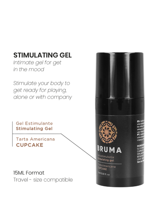 BRUMA ORGASM GEL SABOR TARTA AMERICANA
