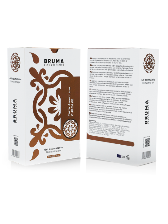 BRUMA ORGASM GEL SABOR TARTA AMERICANA
