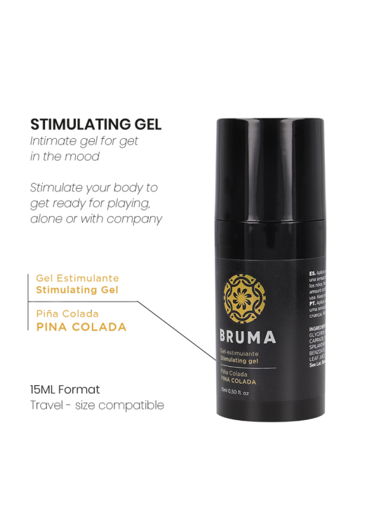 BRUMA ORGASM GEL SABOR PINA COLADA