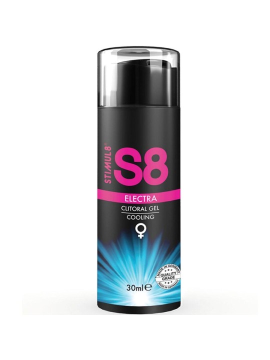 STIMUL8 S8 ELECTRA GEL ESTIMULADOR DE CLITORIS EFECTO FRIO 30 ML