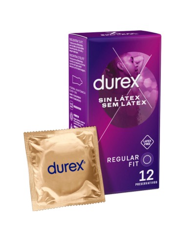 DUREX PRESERVATIVOS SIN LATEX 12 UNIDADES
