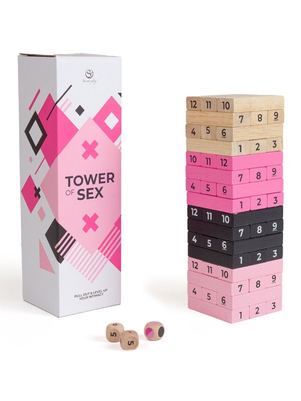 SECRETPLAY JUEGO DE MADERA TOWER OF SEX