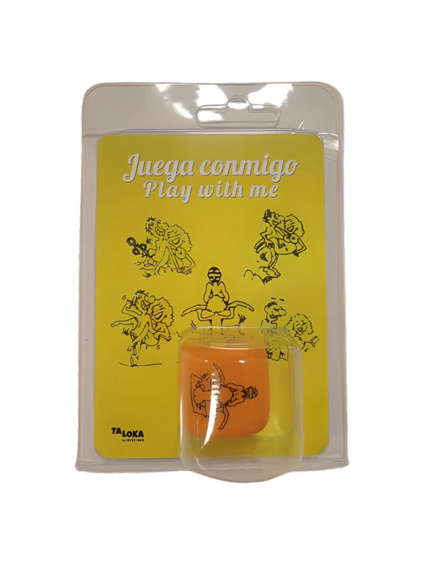 DIABLO PICANTE DADO KAMASUTRA DE ACCION NARANJA
