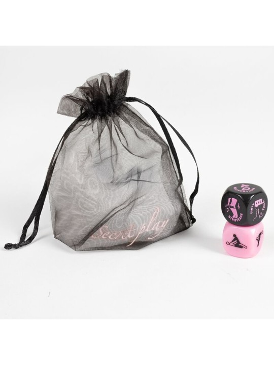 SECRET PLAY JUEGO 2 DADOS FOREPLAY FANATICS