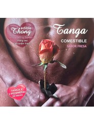 HOTFLOWERS TANGA 2 PEZONES OBLEA FRESA HOMBRE es pt en fr it 