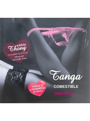 HOTFLOWERS TANGA NINA WAFER Y 2 PEZONES SABOR FRESA es pt es fr it 