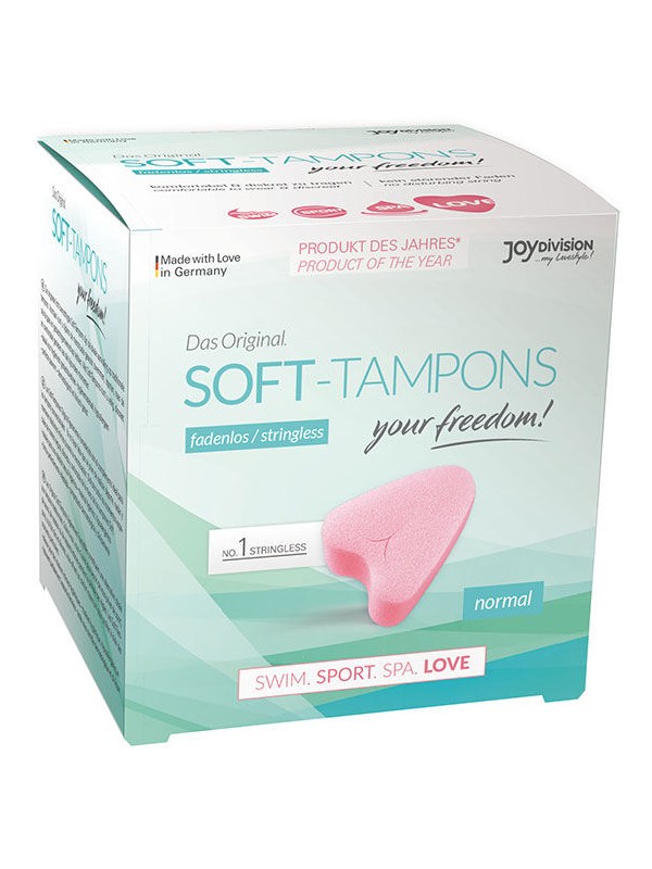 JOYDIVISION SOFT TAMPONS TAMPONES ORIGINALES LOVE 3UDS
