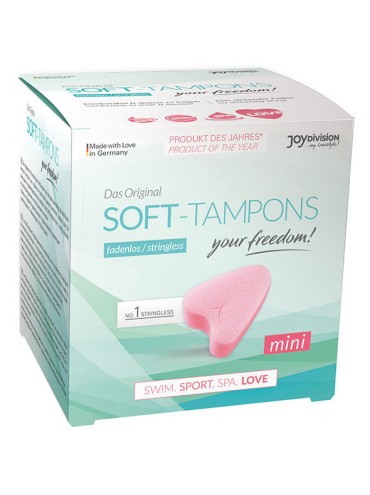 JOYDIVISION SOFT TAMPONS TAMPONES ORIGINALES MINI LOVE 3UDS