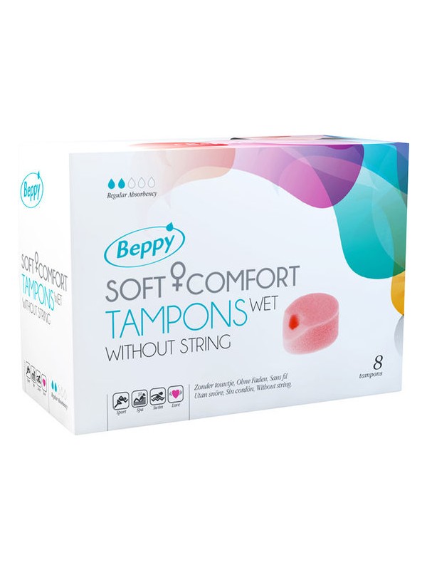 BEPPY TAMPONES LUBRICADOS 8 UDS