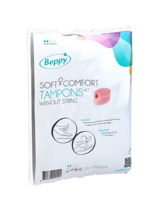 BEPPY TAMPONES LUBRICADOS 30 UDS