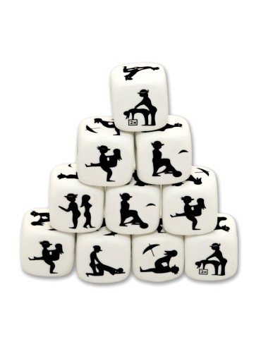 DIABLO PICANTE DADO DE POSTURAS BLANCO