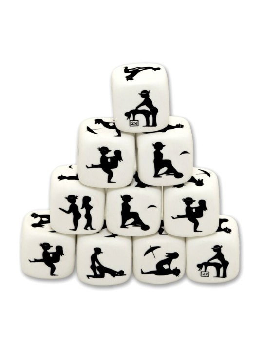 DIABLO PICANTE DADO DE POSTURAS BLANCO