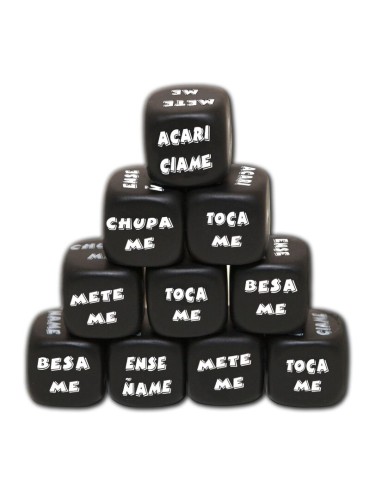 DIABLO PICANTE DADO DE ACCION NEGRO