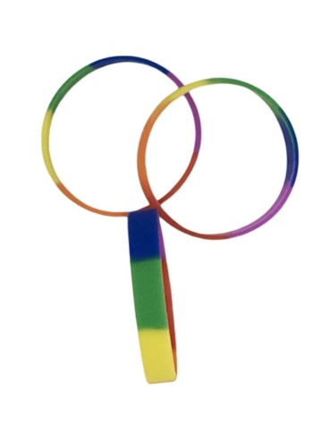 PRIDE PULSERA SILICONA BANDERA LGBT