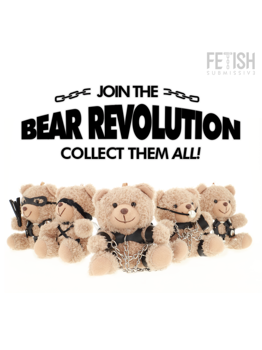 FETISH SUBMISSIVE YOGI OSITO PELUCHE BDSM MODELO 1