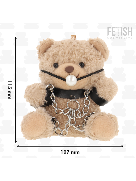 FETISH SUBMISSIVE FOZZIE OSITO PELUCHE BDSM MODELO 3