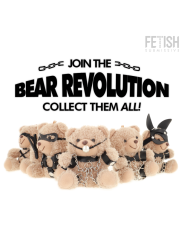 FETISH SUBMISSIVE FOZZIE OSITO PELUCHE BDSM MODELO 3