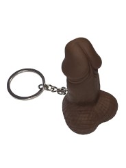 DIABLO PICANTE SILBATO LLAVERO CON FORMA DE PENE MULATO