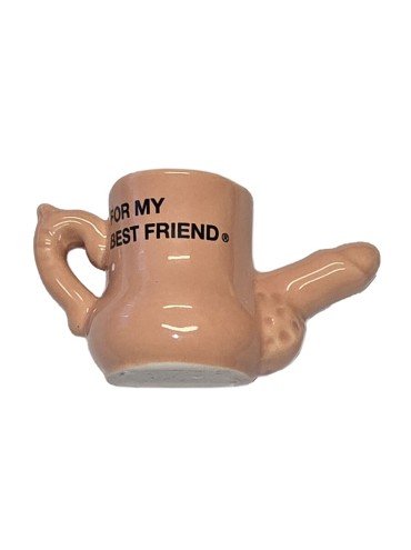 DIABLO PICANTE IMAN TAZA CERAMICA CON PENE EN RELIEVE FOR MY BEST FRIEND