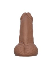 DIABLO PICANTE JUGUETE ANTIESTRES CON FORMA DE PENE COLOR MULATO