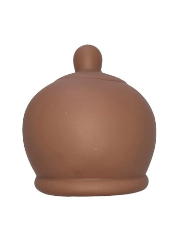 DIABLO PICANTE JUGUETE ANTIESTRES CON FORMA DE PECHO COLOR MULATO