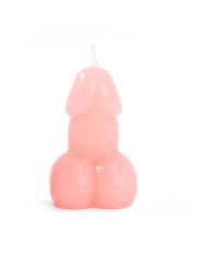 DIABLO PICANTE VELA CON FORMA DE PENE COLOR ROSA
