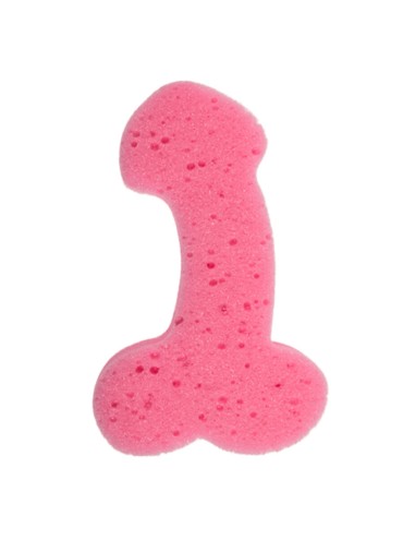 DIABLO PICANTE ESPONJA CON FORMA DE PENE ROSA