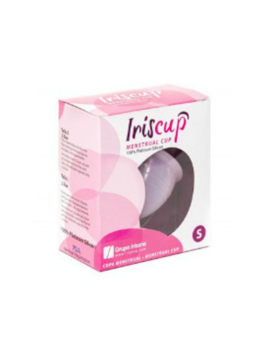 IRISCUP COPA MESTRUAL ROSA PEQUENA BOLSA ESTERILIZADORA GRATIS